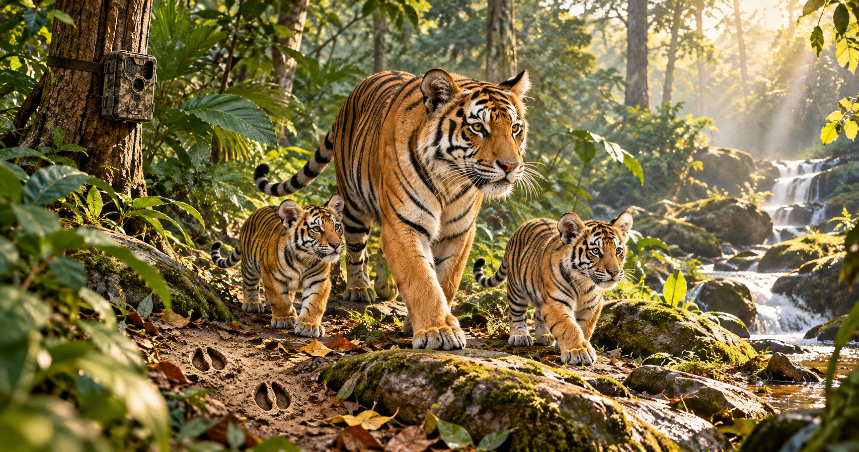 THAILAND COUNTED 210 WILD TIGERS.