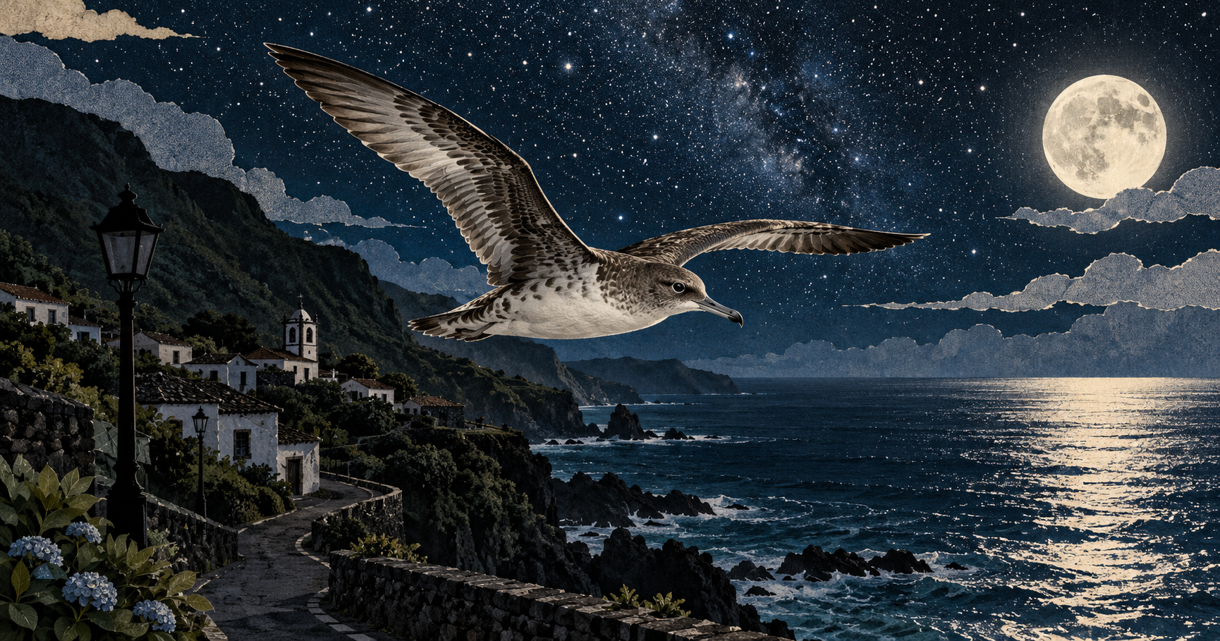 Corvo is turning off its lights so young shearwaters can follow the stars to sea.
