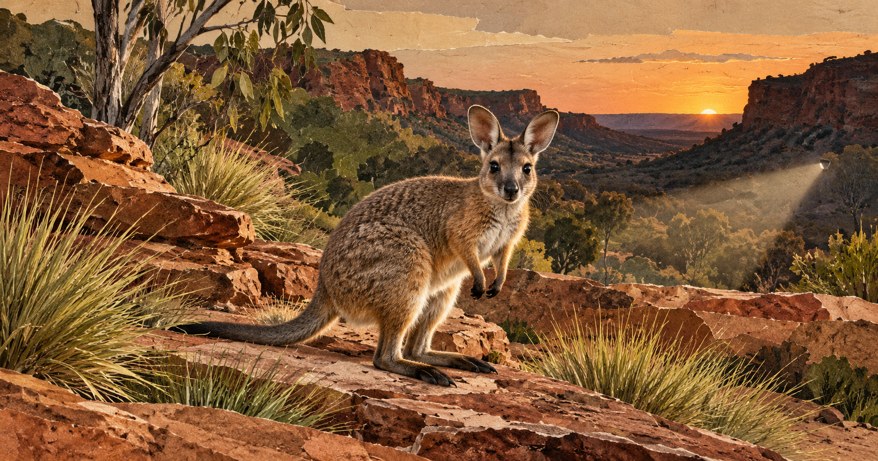 THE WALLABY CLOCKED BACK IN AFTER 50 YEARS.