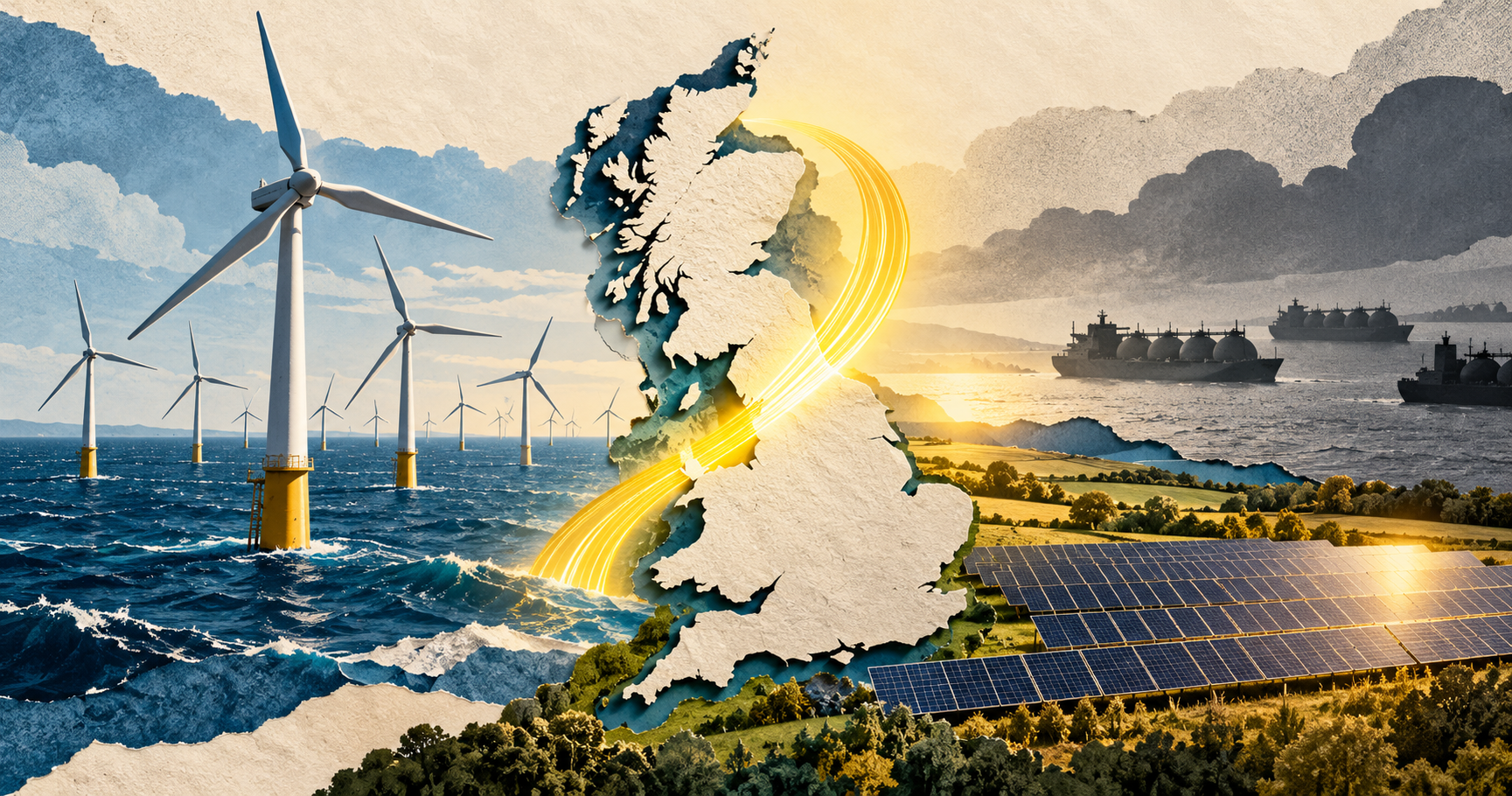 WIND AND SOLAR SAVED THE UK £5.9 BILLION IN GAS IMPORTS.