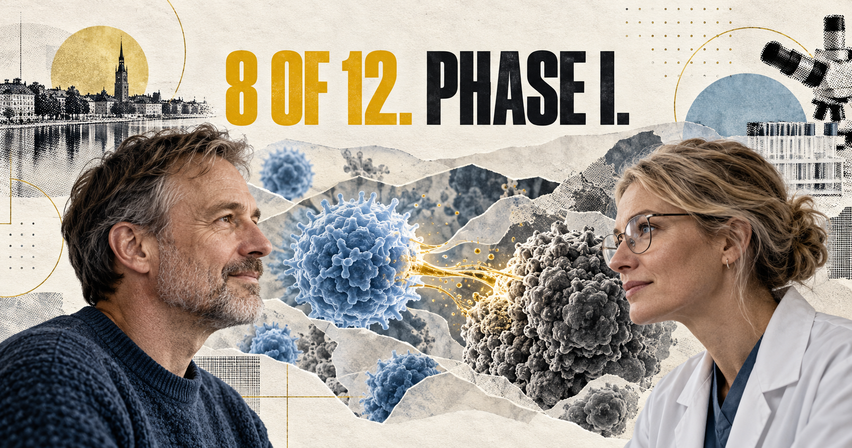 A SWEDISH CAR-T TRIAL SAW COMPLETE RESPONSES IN 8 OF 12 PATIENTS.